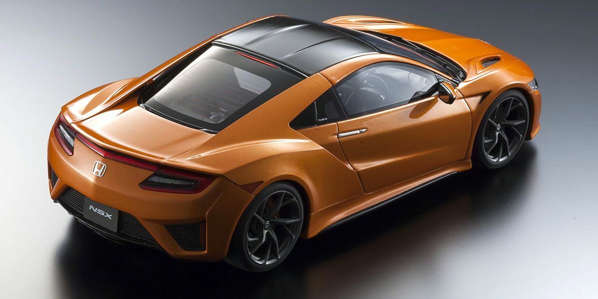 Honda NSX (orange color) SAMURAI 1/18 Model Cars [No Honda NSX (orange color) SAMURAI 1/18 Model Cars [No