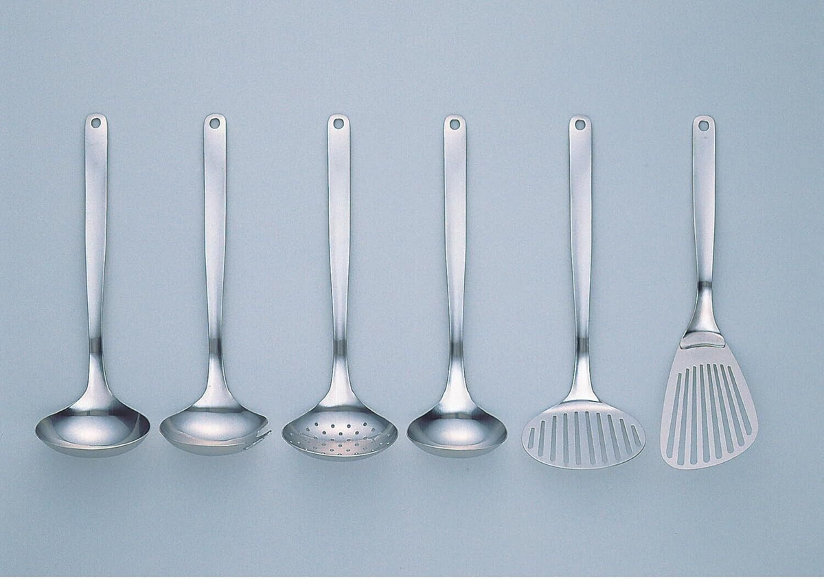Sori Yanagi kitchen tools 6-piece set 18-8 stainless steel JAPAN