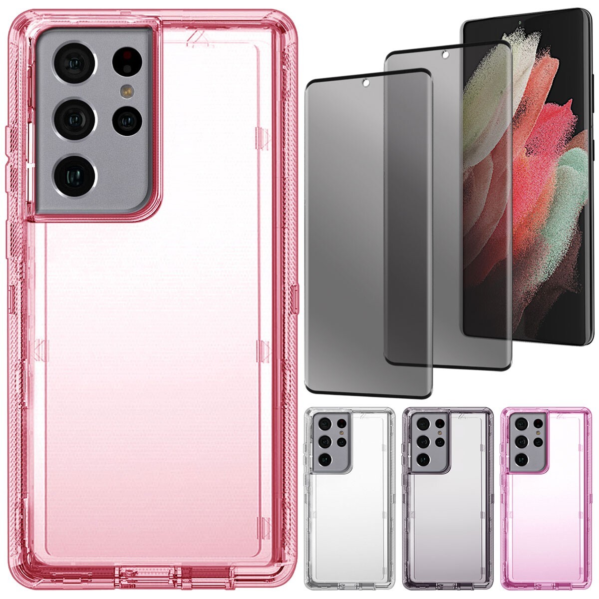 Galaxy S21+ Samsung Clear Protective Cover Case For Galaxy S21