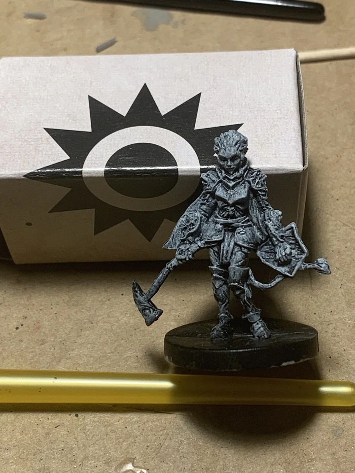 Gloomhaven 2017 Board Game 12 Painted Figures ~ Black White ~ Bling Your Game! - Image 3 of 4