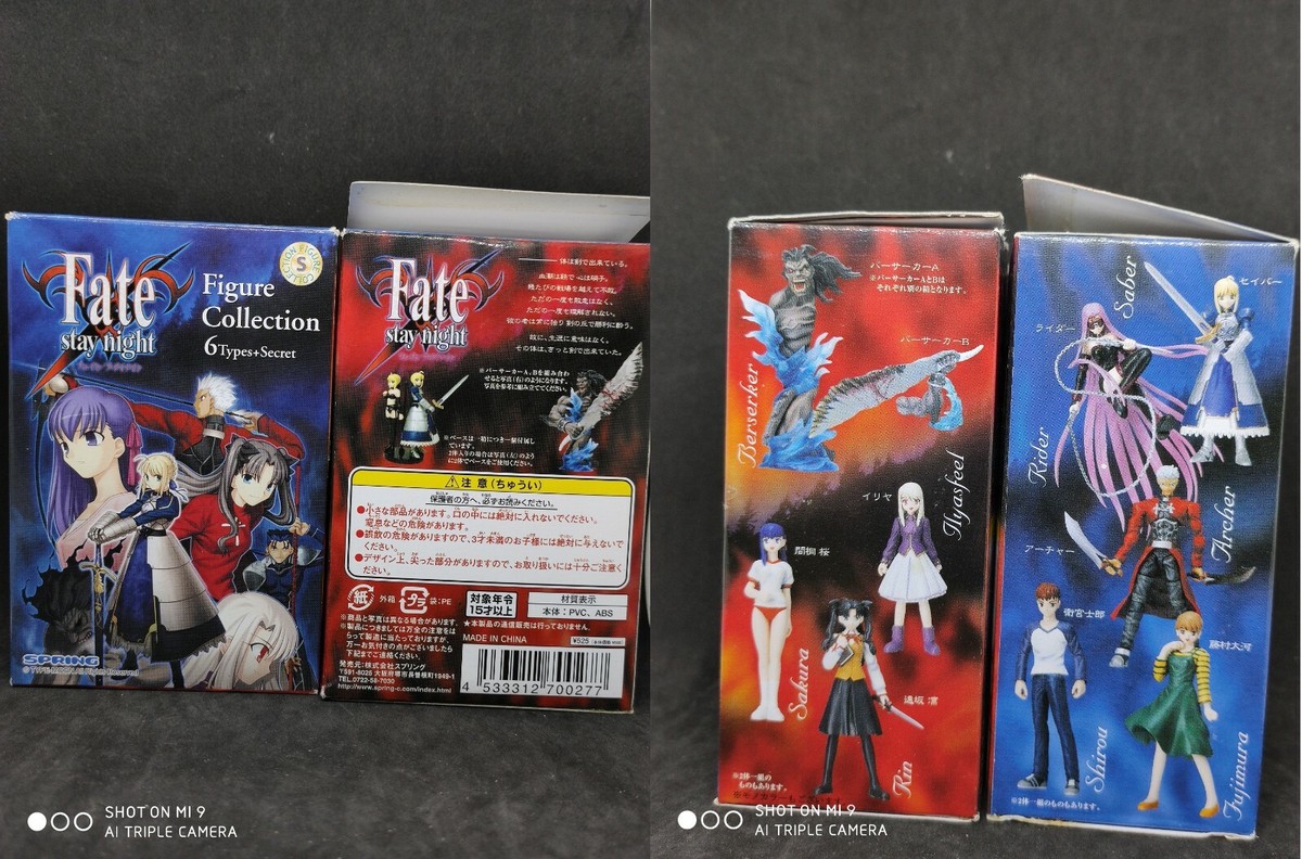 Spring Fate Stay Night Trading Figure Collection Saber Rider Full