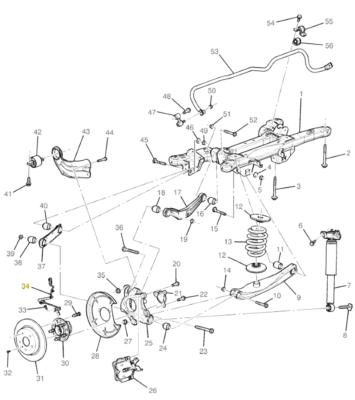 Accel17ページ ABS Wheel Speed Sensor Rear Driver Side 2012-2016 LaCrosse Regal