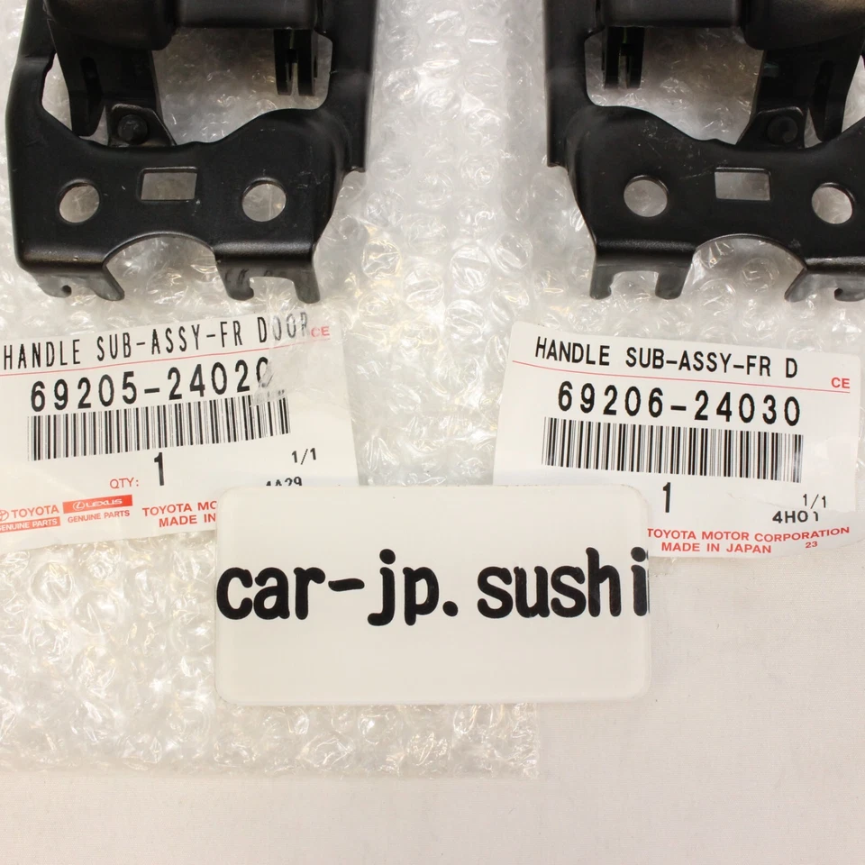 Juego de manija de puerta interior delantera derecha y derecha TOYOTA SOARER LEXUS JZZ31 SC300 SC400 genuino Foto 4 de 4