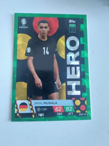 TOPPS MATCH ATTAX UEFA EURO 2024 parallel of your choice - Picture 22 of 53