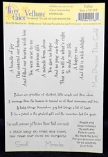 My Mind's Eye BABIES Tiny Tales Vellum Stickers ~ Baby Sayings Quotes FREE SHIP