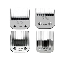 4 Pack Large Size Detachable Replacement Blades set,compatible with oster Cla...