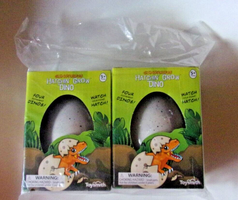 Toysmith hatchin grow dino egg sales