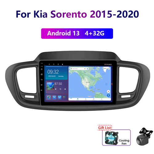 Wireless Carplay For Kia Sorento 20152020 Android 13 432GB Car Radio