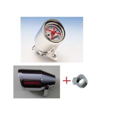 Alloggiamento supporto staffa mini contachilometri 48 mm moto custom cafe racer