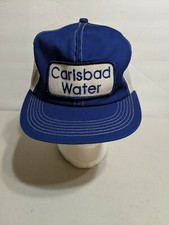 VTG "Carlsbad Water" Patch California Trucker Snapback Hat K Products USA