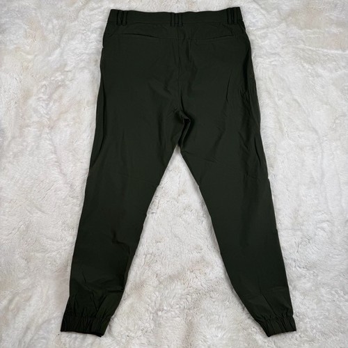 BYLT Ace Jogginghose Herren 33 Grün Performance Stretch Nylon Tapered Chino Golfhose - Bild 11 von 14
