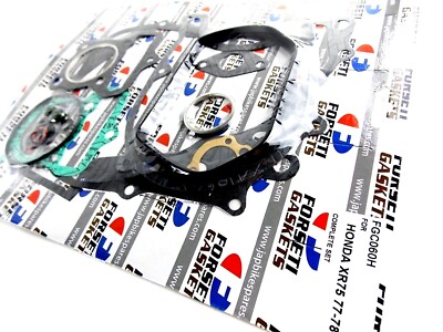 SUZUKI TS185 77-12 0.5mm O/S FORSETI TOP END KIT 64.50mm PISTON RINGS GASKET KIT - Forseti - Foto 7