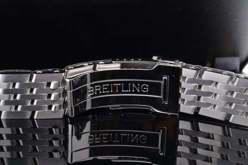 Pulsera Breitling Navitimer Acero Inoxidable 20mm NOS Con Pegatinas Ref 444A #88 - Imagen 7 de 8