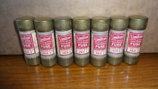 Lot of 7 Bussmann Limitron JKS-1 Fuse Quick Acting Time Delay Class J 1A JKS1