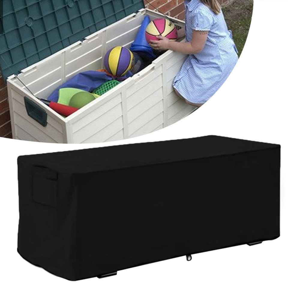 Outdoor Storage Box Cover, Waterproof Deck Box Cover, Oxford Cloth