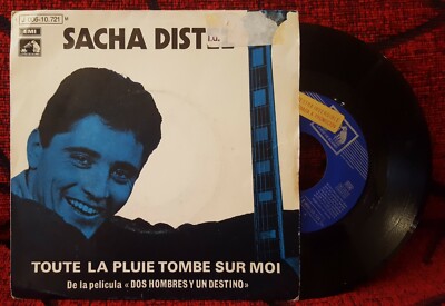 SACHA DISTEL ** Toute La Pluie Tombe Sur Moi ** 1970 Spain 7'' Single