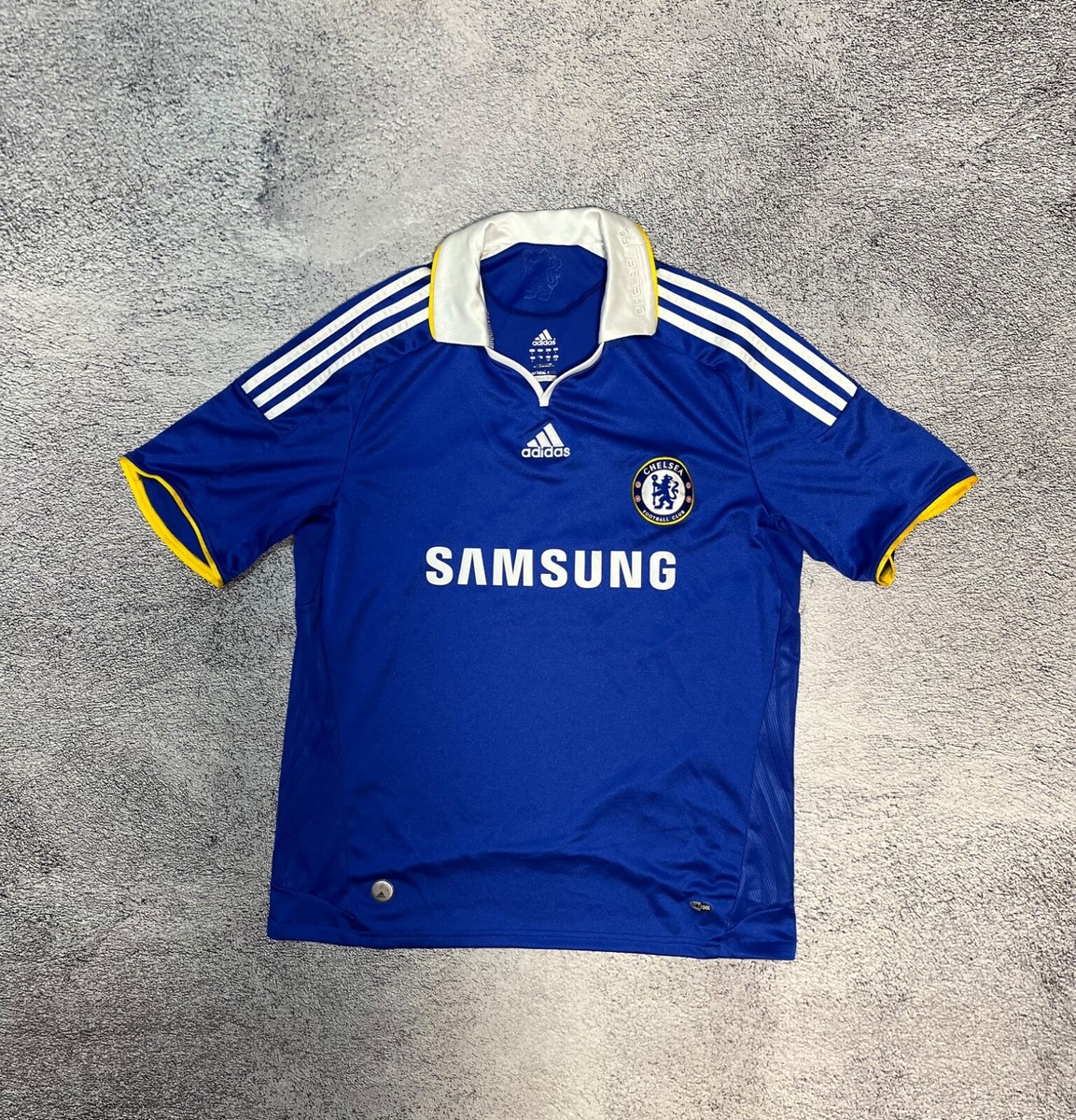 Adidas Chelsea FC Ballack #13 Jersey 2008-09 Home Mens Size L Blue