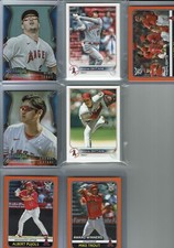 2022 Topps Baseball Series 1 & 2 Los Angeles Angels Team Set (27) Base Cards ++