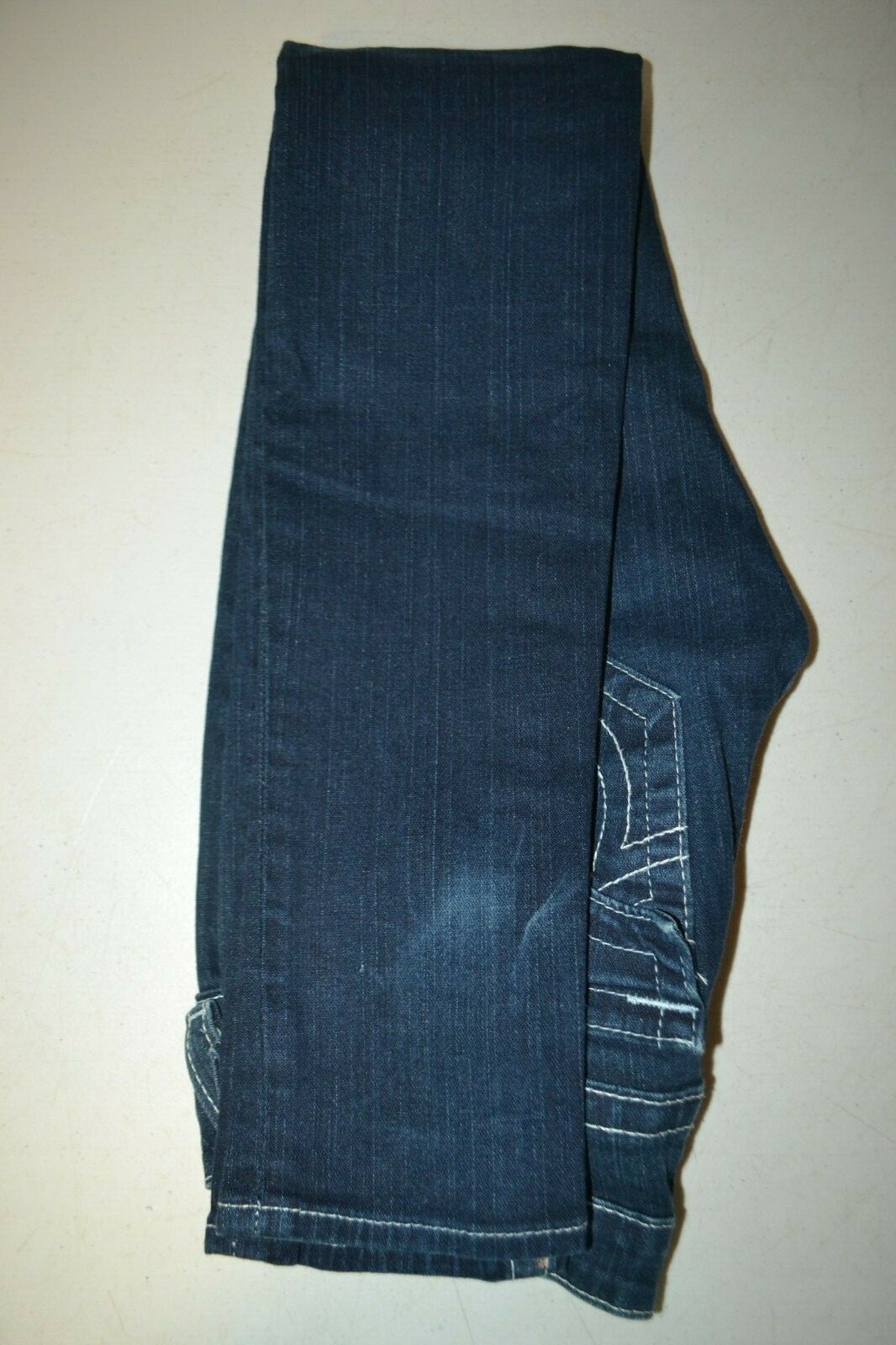 True Religion Women's Julie Slim Skinny Blue Denim Jeans Sz 26x33 thumbnail 11