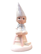 Precious Moments NOBODY'S PERFECT Signed Little Boy 1982 E-9268, Vintage
