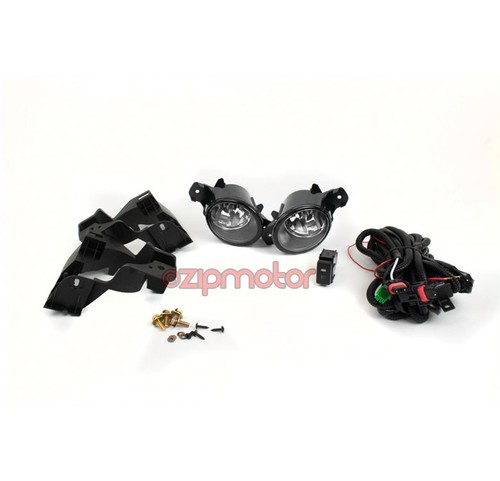 BUMPER DRIVING FOG LIGHT LAMP CHROME W/SWITCH+HARNESS KIT FOR 09-15 MAXIMA 10 11 - Imagen 4 de 4