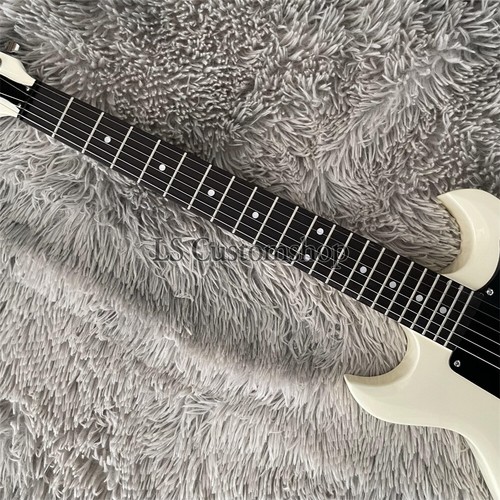 Custom Melody Maker Electric Guitar Joan Jett Signature Vintage White H Pickup - Picture 4 of 7