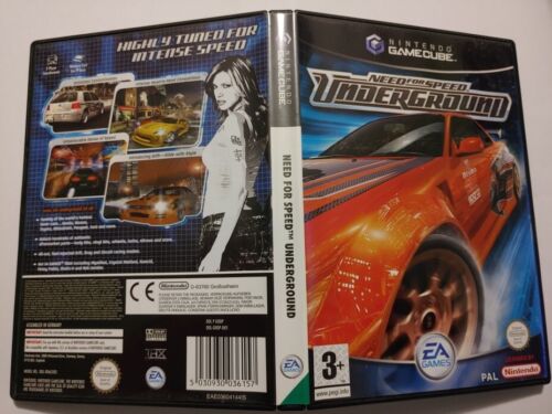 NEED FOR SPEED UNDERGROUND - ORGINAL NINTENDO GAMECUBE (PAL) - Picture 1 of 2