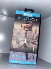 BOWER MULTI POD 6-in-1 Tripod Remote Shutter for Smartphones, Camera NEW/NIB
