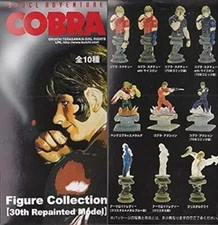 Space Adventure Cobra Figure 30th Repainted Model,All 10 Figures Full Set