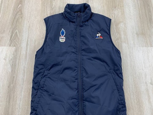 Mens vest Le Coq Sportif France Olympic Games 2024 Size XS Color Blue - Picture 3 of 14