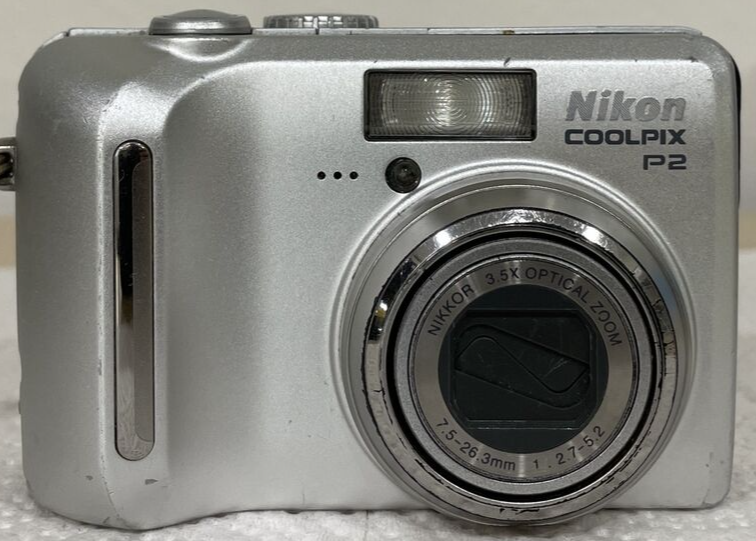 Nikon Coolpix P2 5.1MP Digital Camera - UNTESTED, PLEASE READ | eBay
