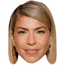 Lee Broda Smile Celebrity Mask, Flat Card Face, Fancy Dress Mask