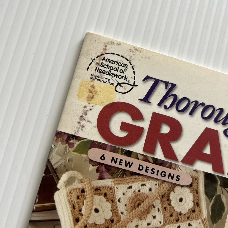 Thoroughly Modern Grannies Crochet Pattern Booklet Granny Squares Designs - Image 3 of 4