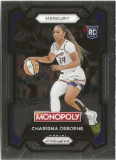 2024 Panini Prizm Monopoly WNBA Charisma Osborne RC #20 Phoenix Mercury