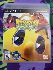 Pac-Man and the Ghostly Adventures (Sony PlayStation 3, 2013) W/ Poster