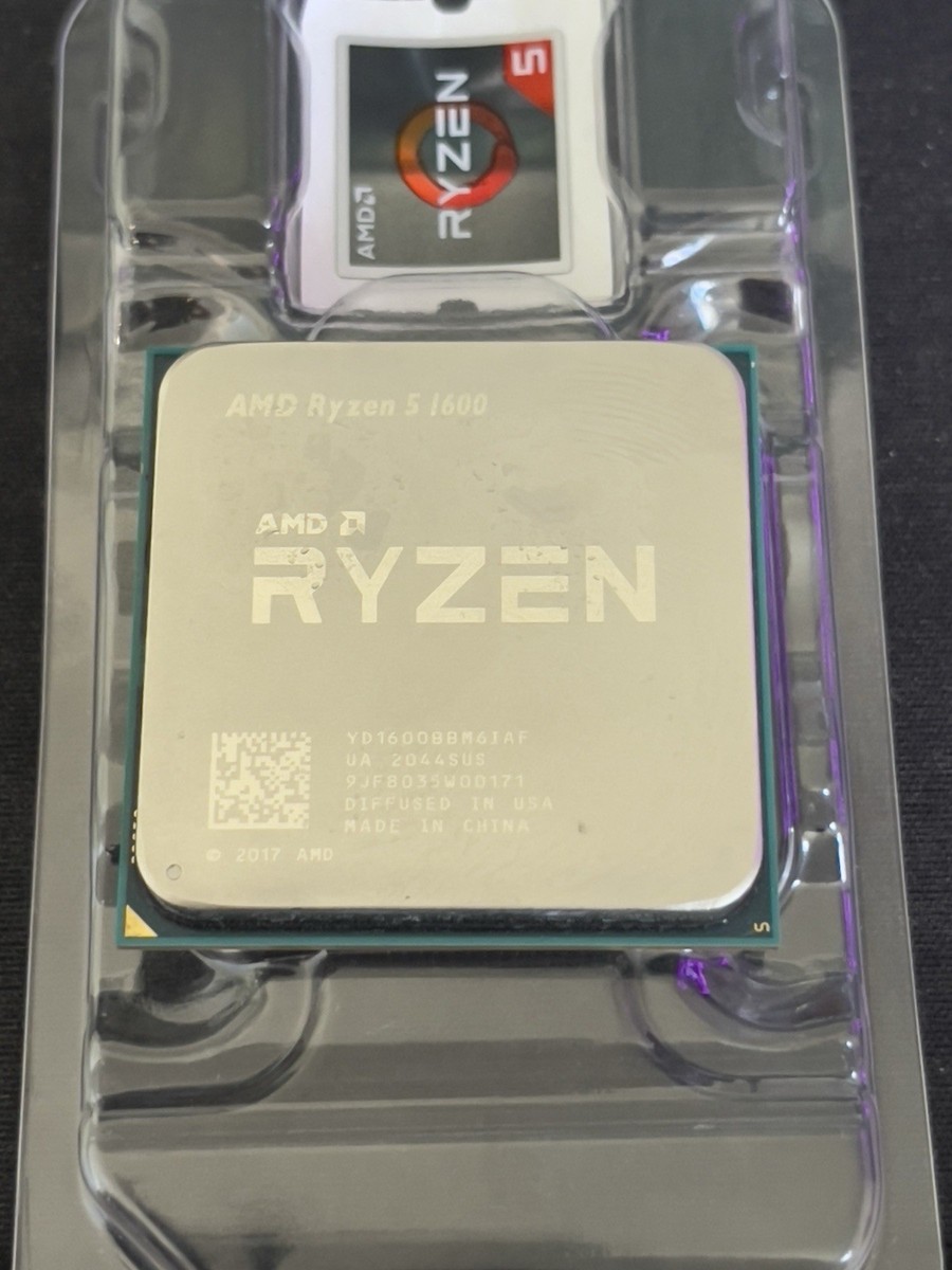 ryzen5 1600 B350マザボ ddr4メモリ16GB セット 未使用Ryzen5 1600AFとB450マザーボードとメモリ16G
