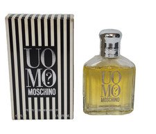 UOMO By Moschino Men 2.5oz/75ml Perfumed Deodorant Spray RARE
