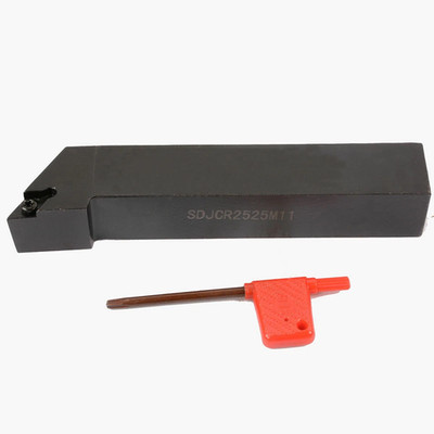 SDJCR2525M11 Tool Holder | 25x25mm Right-Hand Turning for DCMT11 Inserts