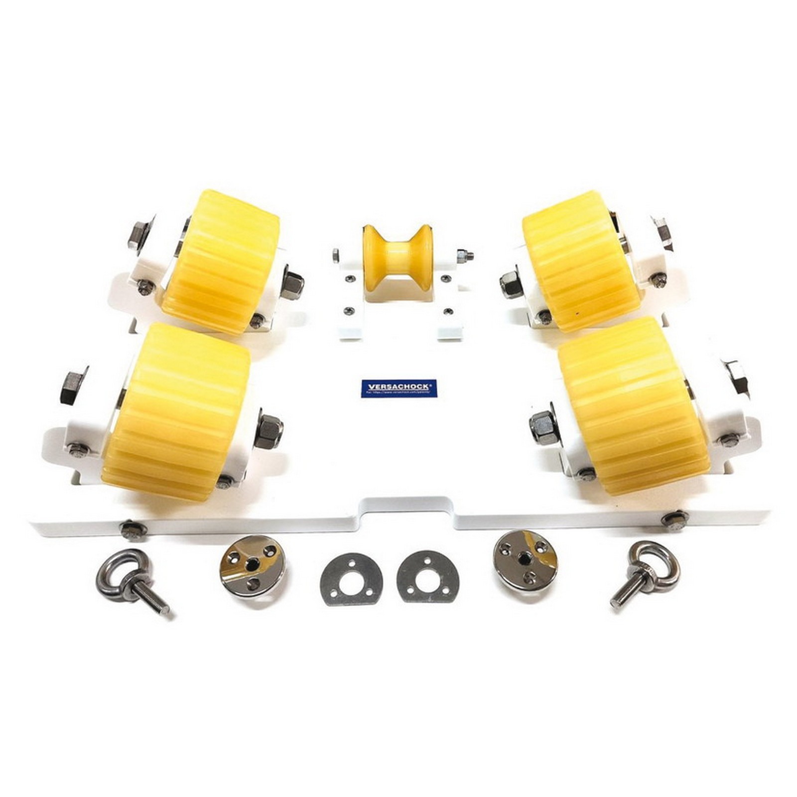 VC4 Roller piastra wide con 4 rulli per supporto tender