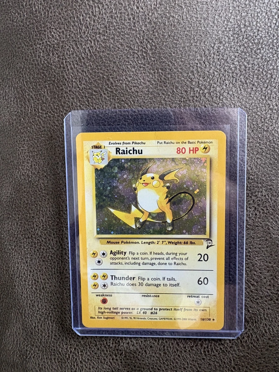 25+ Raichu 016/130 Base Set 2 for sale | Updated Oct 2026
