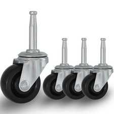 1-12 Inch Vintage Antique Swivel Caster Wheels Rubber Casters 516 Inch X 1-1 1-12 Inch Vintage Antique Swivel Caster Wheels Rubber Casters 516 Inch X 1-1