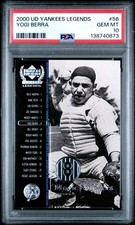 2000 UPPER DECK YANKEES LEGENDS #56 YOGI BERRA PSA 10