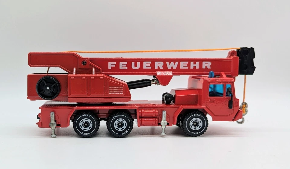 Grúa móvil Siku 2914 Faun Fire escala 1/55 en caja Foto 4 de 4