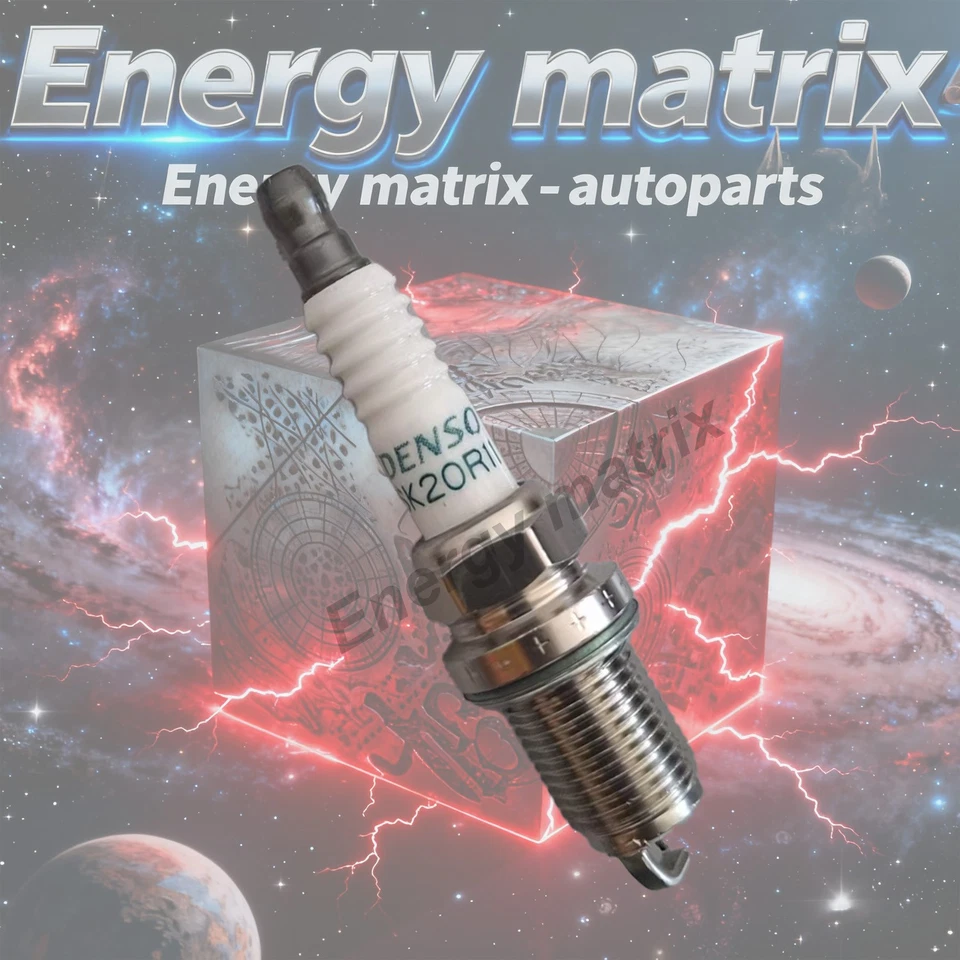 6pcs Genuine DENSO Iridium Spark Plugs OEM 90919-01210 SK20R11 3297 for Toyota Foto 3 de 4