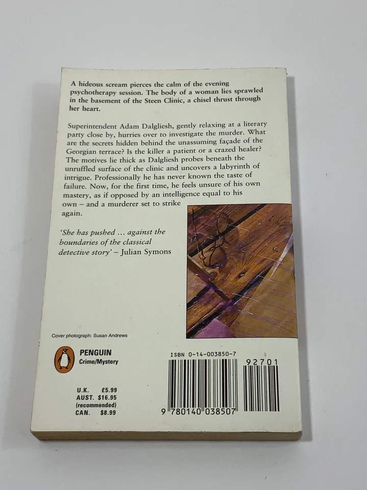P. D. James A MIND TO MURDER Penguin Books Crime Mystery Adam Dalgliesh Novel - Image 3 of 4