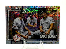 2026 Topps Series 1-Holofoil Bronx Buddies Aaron Judge, Max Fried, Carlos Rodon