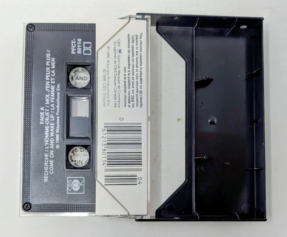 Jano Bergeron – Féline (1986) - Canada - Cassette VG+ (Tested) - Image 4 of 4