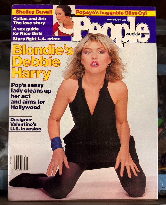 PEOPLE MAGAZINE MARCH 16 1981 BLONDIE DEBBIE HARRY SHELLY DUVALL POPEYE SEX