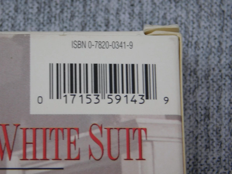 Vintage The Man in the White Suit VHS Alec Guinness British Sterling Collection Foto 3 de 4