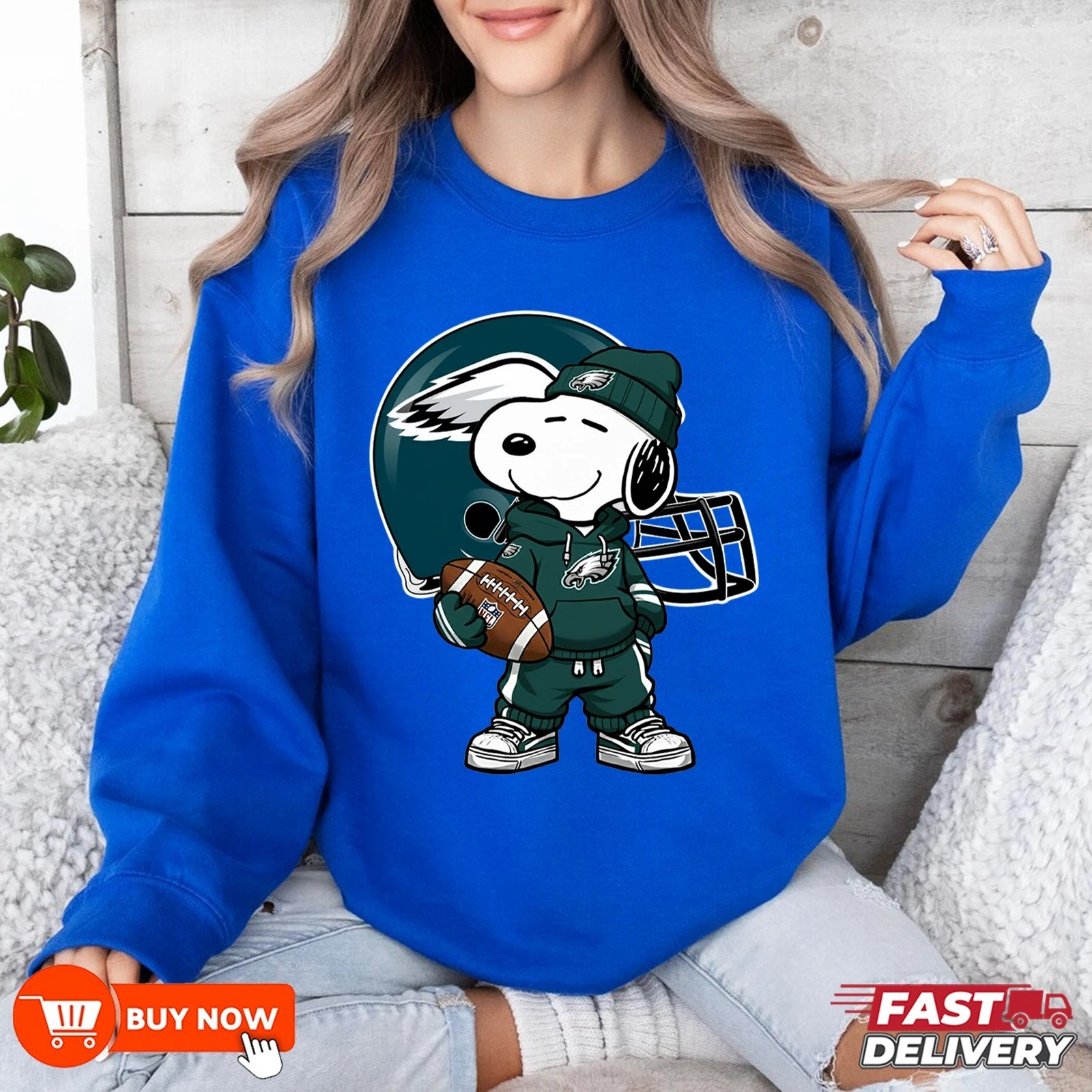 Philadelphia Eagles Football Sweatshirt